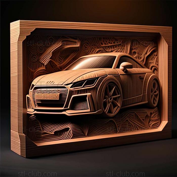 3D model Audi TT RS (STL)